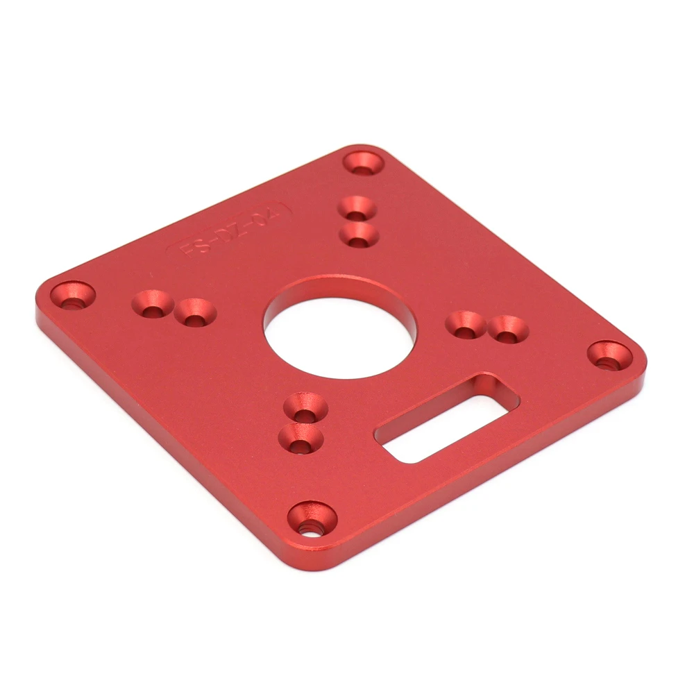 Universal RT0700C Aluminum Router Table Insert Plate Trimming Machine Flip Board