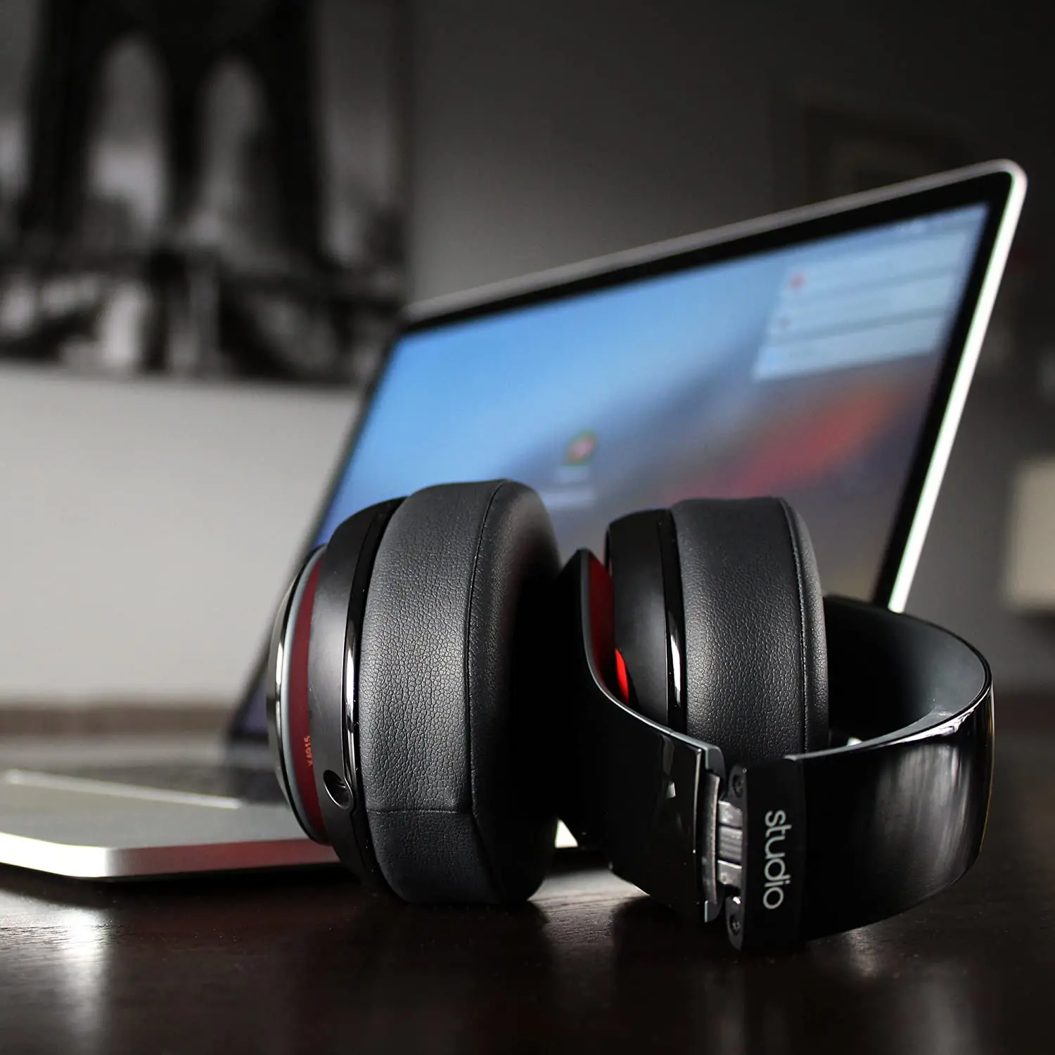 Almohadillas mejoradas para los oídos, compatibles con auriculares por encima de la oreja, con cable de estudio B0500, B0501, Studio 2 y Studio 3