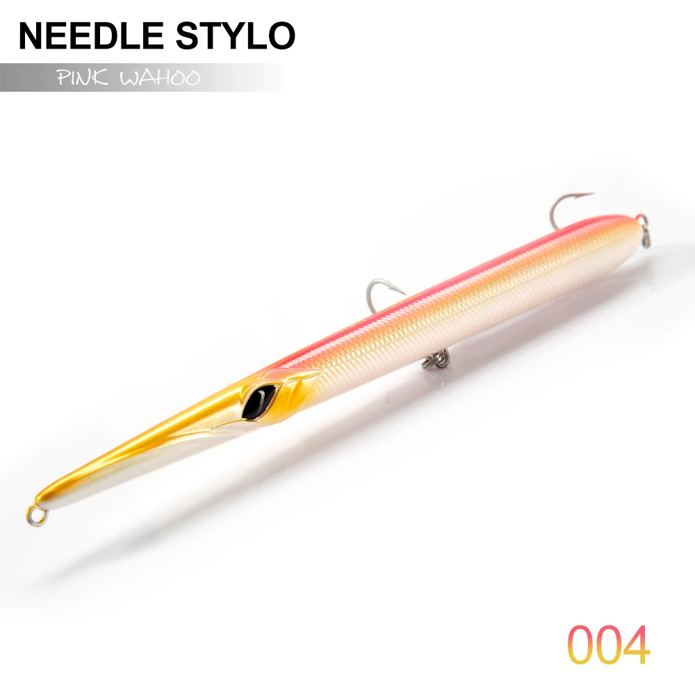 Hunthouse Nadel-Angelköder für Weitwürfe, Pencil-Stickbait 18/24/31/36g, Schwimmend & Sinkend, für Hecht und Makrele, Angelausrüstung Pesca