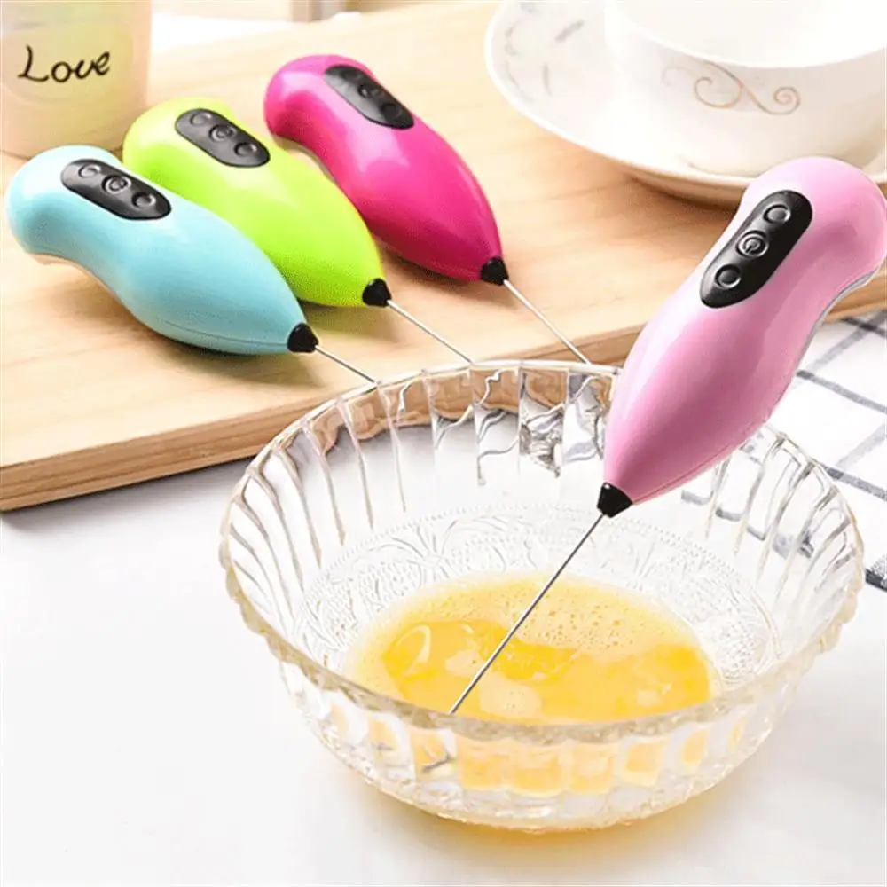 

Mini Handheld Electric Whisk, Professional Frother, Egg Beater, Mixer, Shaker for Home Kitchen