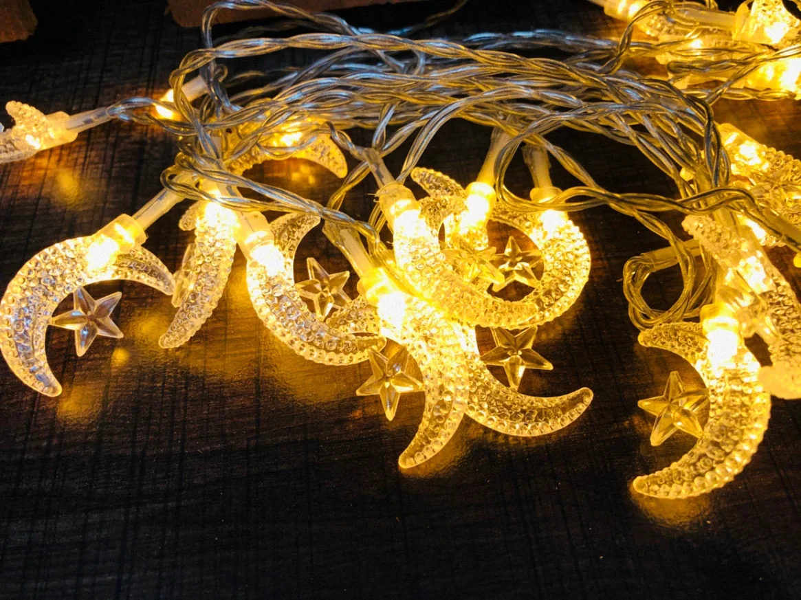 Party and Special Day For 20li Led 3mtAy star LED Garland curtain fairy light chain for christmas new year wedding Guirlande