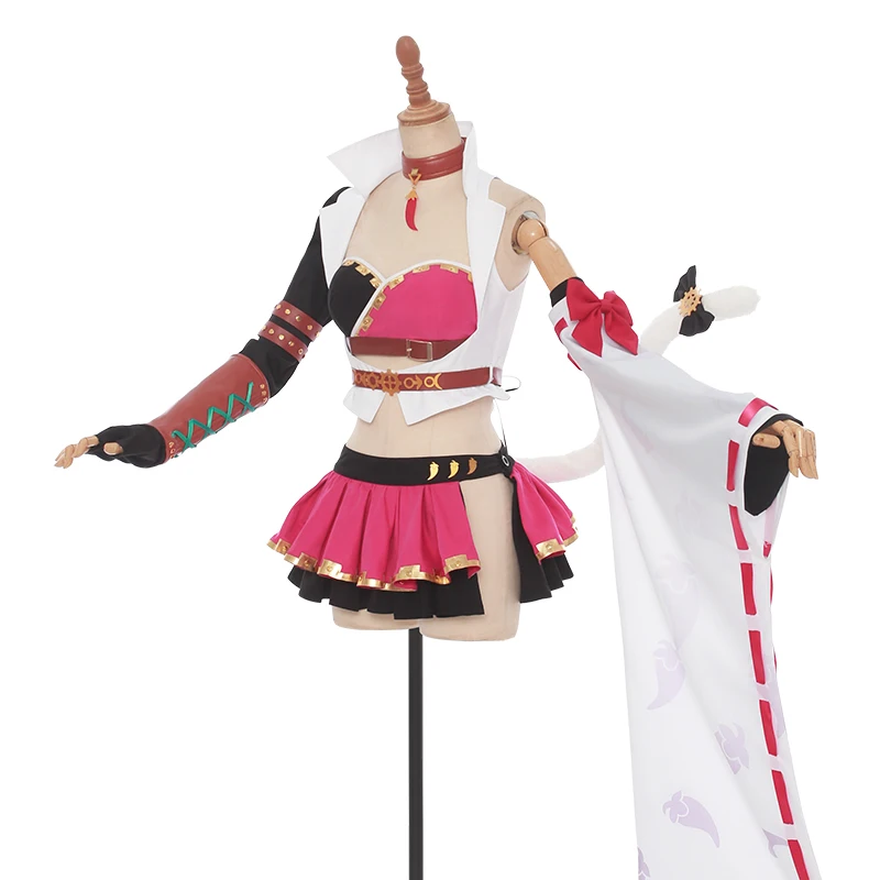 

Virtual Youtuber Kagura Nana Cosplay Costume Artist Cute Dress Full Set Anime Expo Activity Party Role Play Clothing