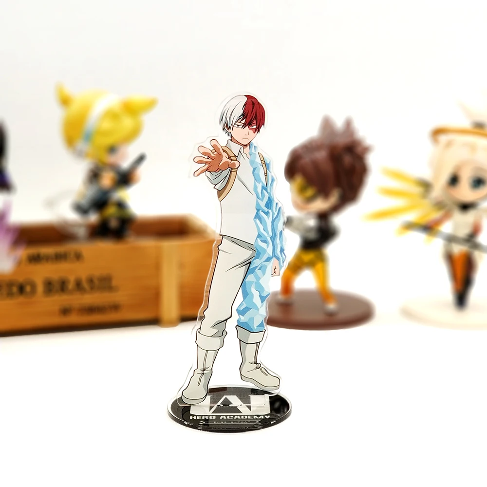 My Boku no Hero Academia Shoto Todoroki acrylic stand figure model plate holder cake topper anime Japanese boku