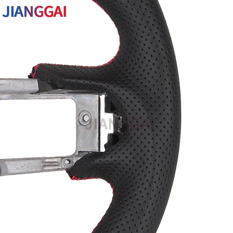 Carbon Fiber Steering Wheel For Ford Mustang 2015 2016 2017 2018 2019 2020 2021 2022 2023 LED Racing Steering Wheel Leather