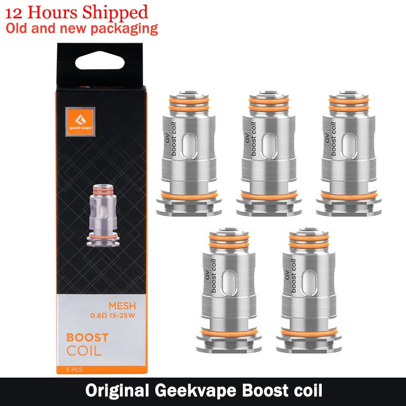 

Original GEEKVAPE Aegis Boost Coil 0.4 Mesh 0.6ohm Coils For Aegis Boost LE Pod Aegis Hero Zeus Nano Pods Core