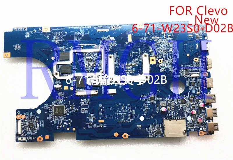 PARA Shenzh 6-77-W230SS00-D02B PARA Clevo K350C W230SS K360E motherboard 6-71-W23S0-D02B N15P-GX-A2 SR17D DH82HM87