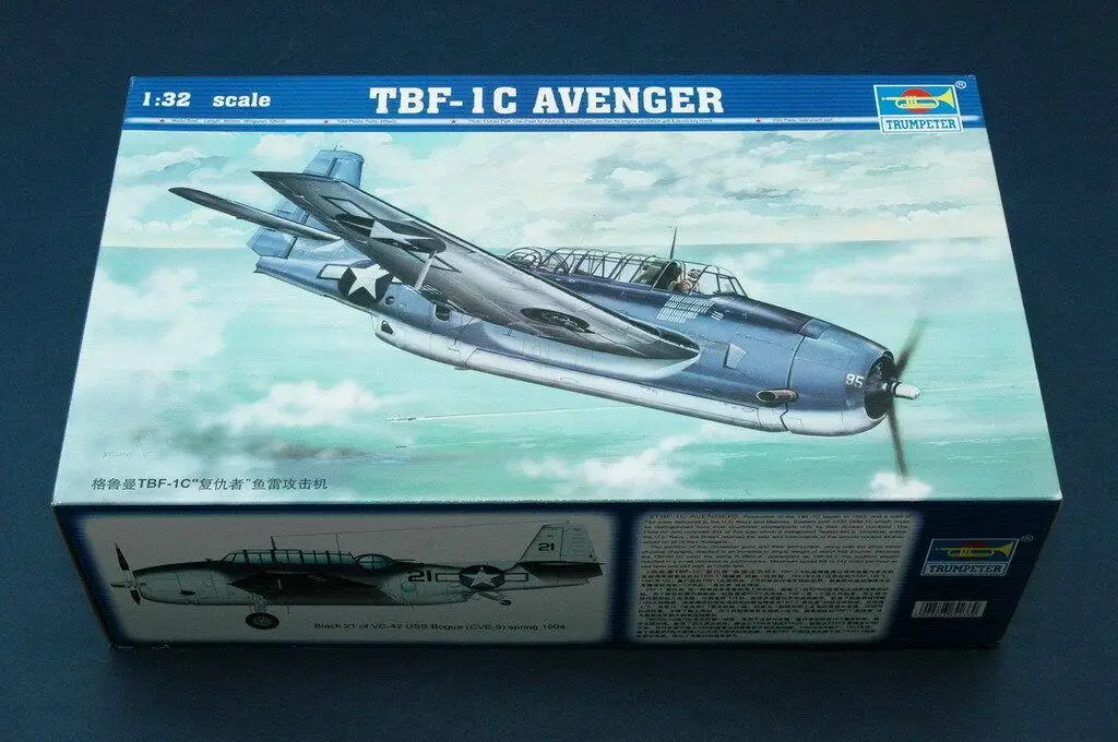 

Trumpeter 02233 1/32 TBF-1C Avenger model kit