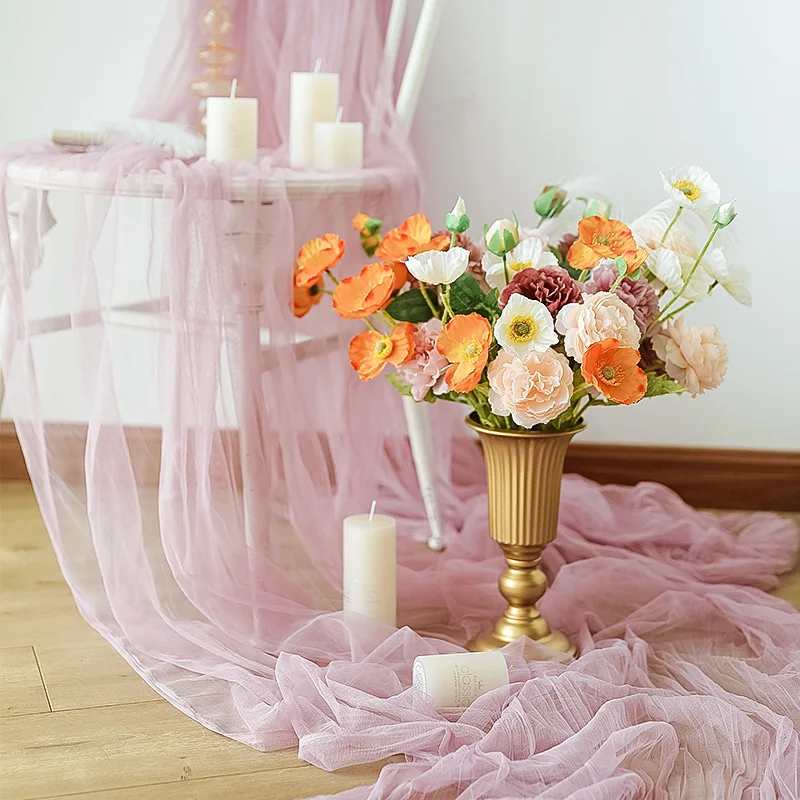 INS Fotografie Kulissen Material Zerknittert Tüll Gaze Hintergrund Studio Foto Fotografie Video Stillleben Schießen Requisiten Dekor