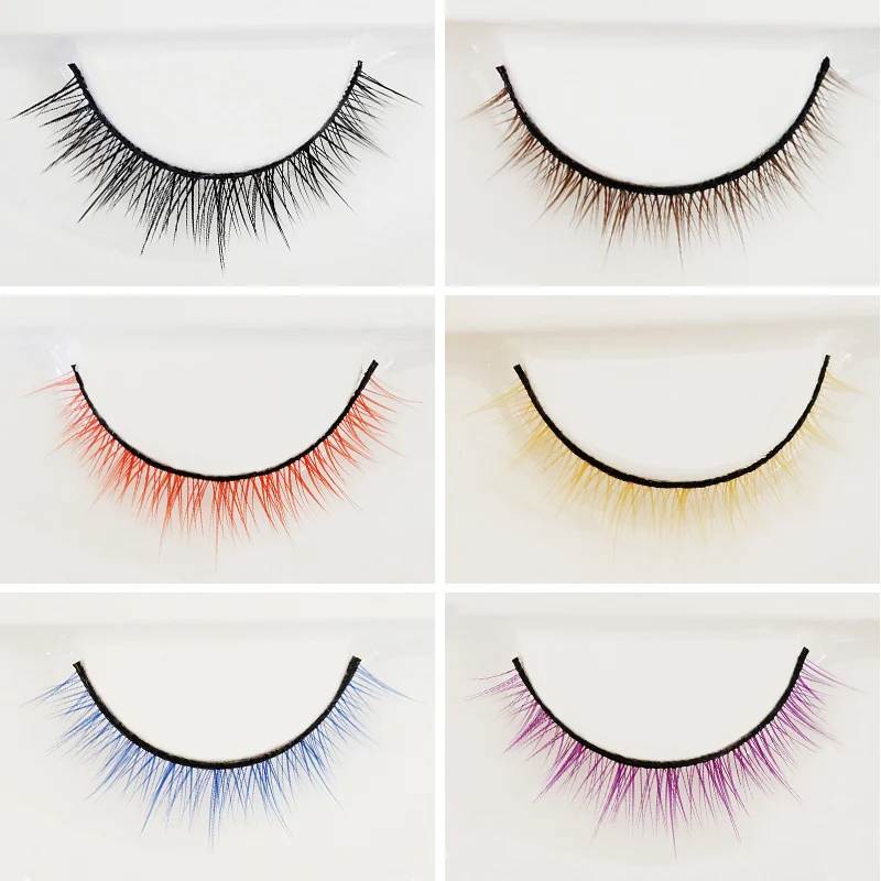 BJD doll eyelashes are suitable for 1/31/41/6 fashion all-match imitation eyelashes natural juvenile six-color slender style