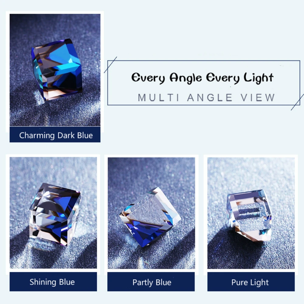 SA SILVERAGE 2020 New Arrivals 925 Sterling Silver Drop Earrings for Women Fine Jewelry Natural Australian Crystal Earring