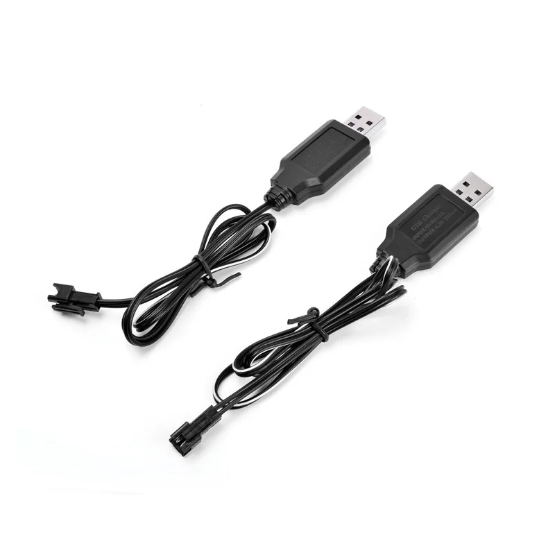 SM-2P 2.4V 3.6V 4.8V 6.0V 7.2V 8.4V Chargeur USB Pour Ni-Cd Ni-laissée Pack SM Plug Pour rc jouets batterie 6V 9.6 mAh Chargeur