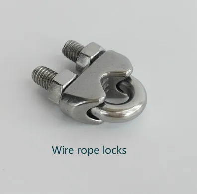 Wire Locks Stainless Steel Rings Joints, Double Hole Attachment Sleeves, Iron Chains, Metal Buckle, Gym, DIY, Homemade Accessor