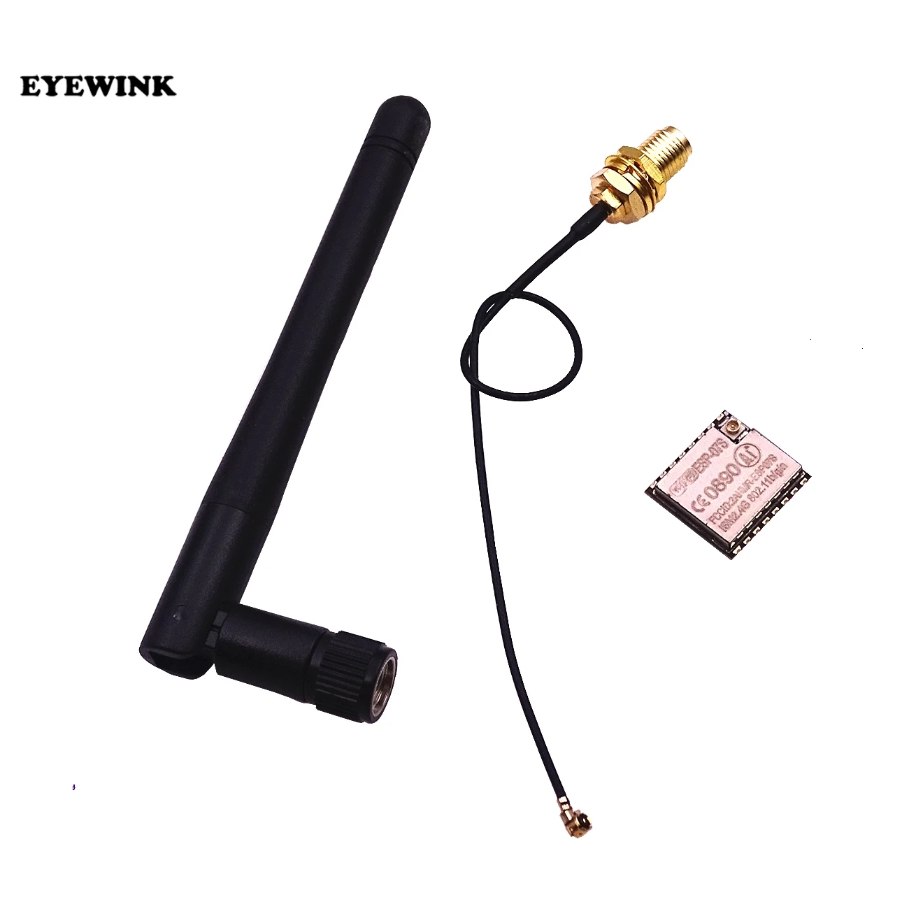 ESP8266 ESP-07S ESP07 المسلسل إلى واي فاي وحدة الصف الصناعية اللاسلكية وحدة 802.11/b/g/n مع 2.4Ghz IPEX هوائي #1