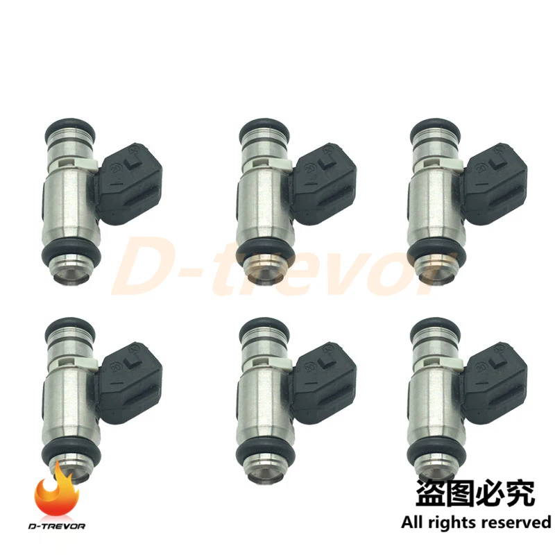 Set of 6 OEM IWP-095 Fuel Injector Nozzle For Fiat Doblo Palio Panda Punto Van Seicent Lancia IWP095 0280158169 46791211