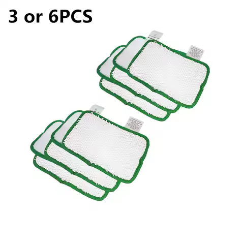 3 or 6PCS Replacement Pads for Shark Sonic Duo Wood &amp; Hard Floor Microfiber KD450W, KD400W, SP1000, ZZ500, ZZ510, etc