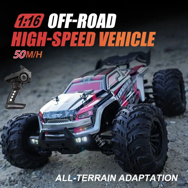 

1: 16 4WD High Speed RC Car 120M Independen Suspension Sealed Waterproof Radio Controlled Racing Drift Climbing Truck Toys Gift