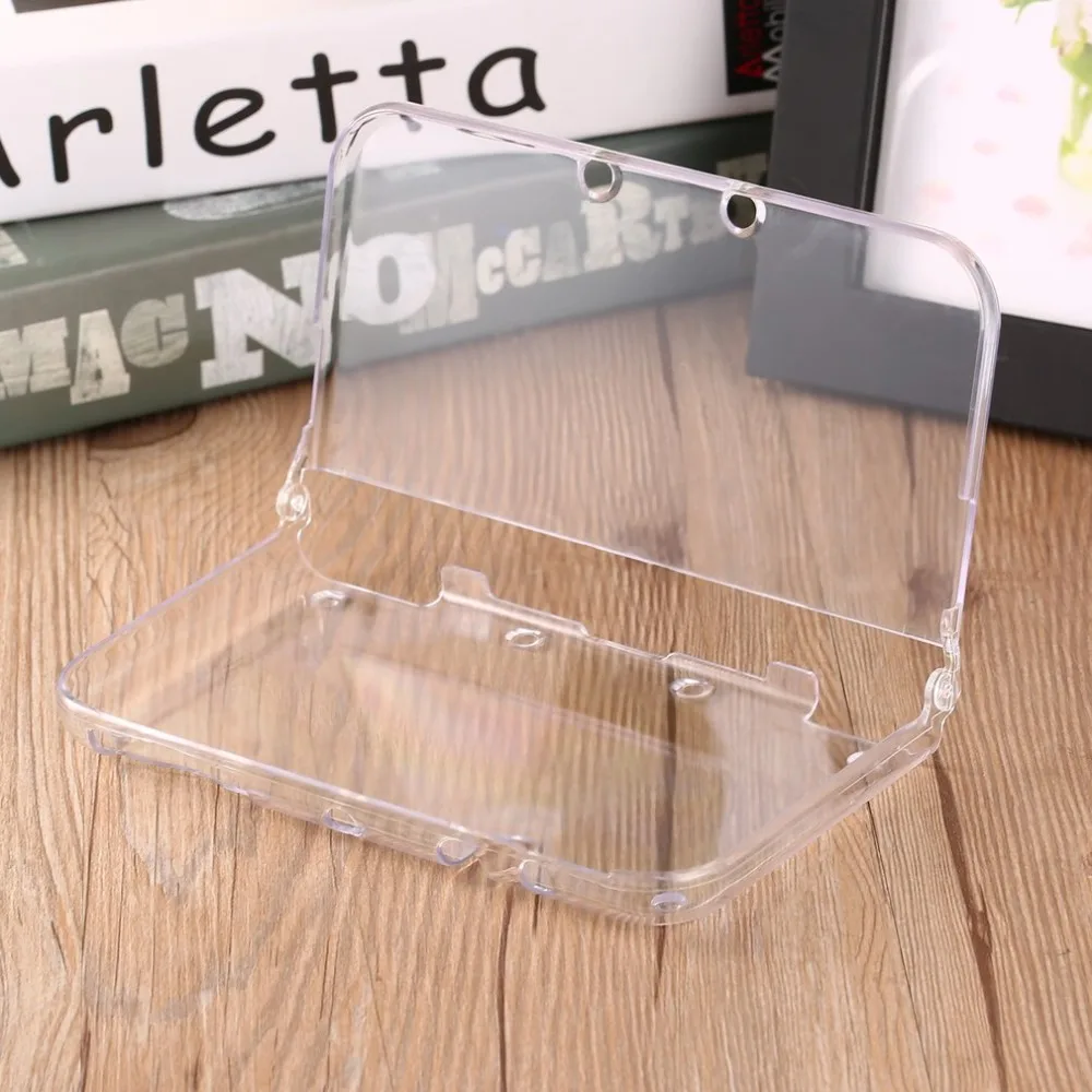 For Nintendo New 3DS/3DS XL/2DS XL Console & Games Lightweight Rigid Plastic Clear Crystal Protective Hard Shell Skin Case Cover