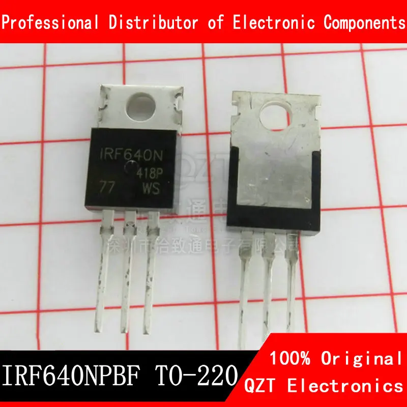 

10pcs IRF640NPBF TO220 IRF640N TO-220 IRF640 Power MOSFET new and original