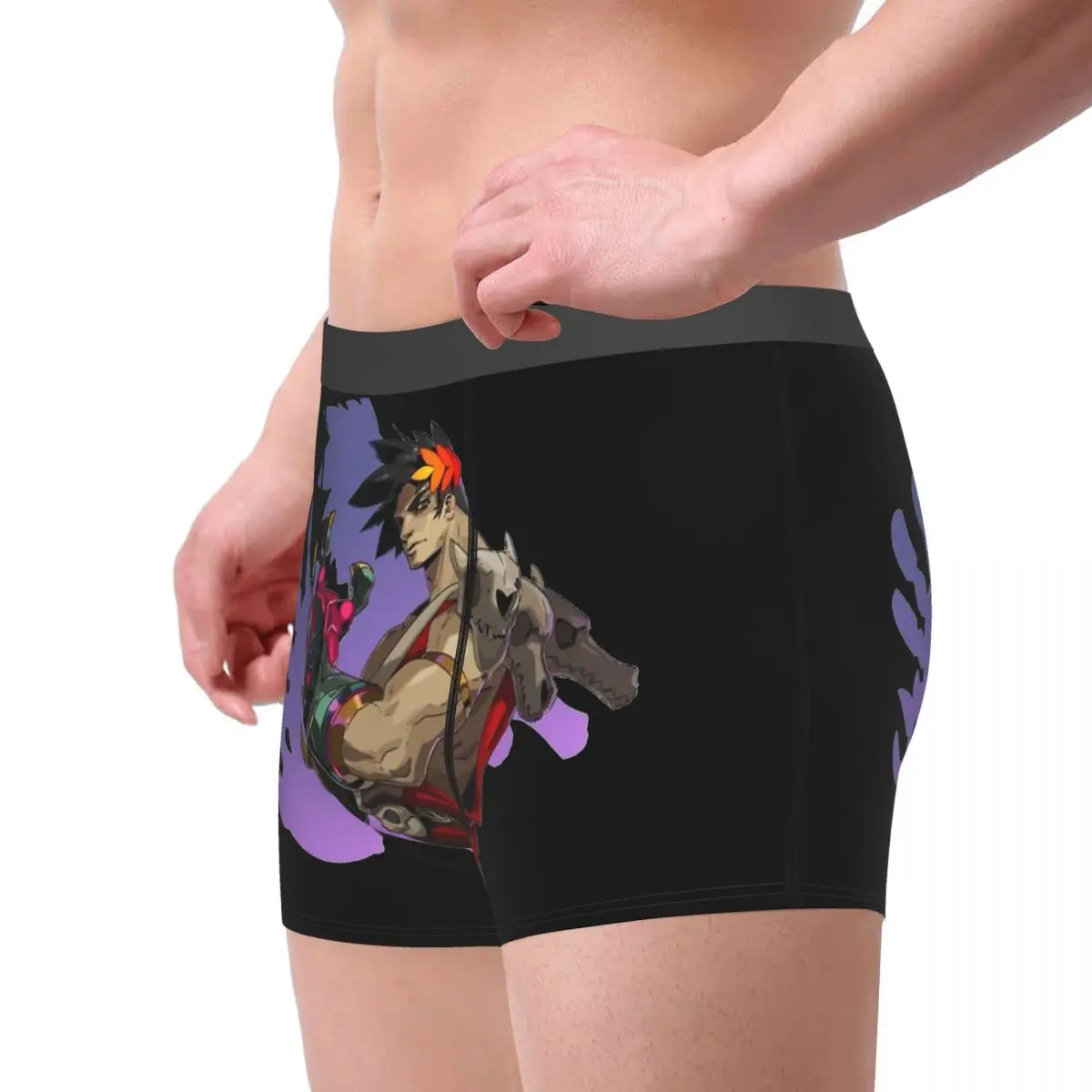 Hades Game Zagreus From Hades Underpants Cotton Panties Man Underwear Ventilate Shorts Boxer Briefs