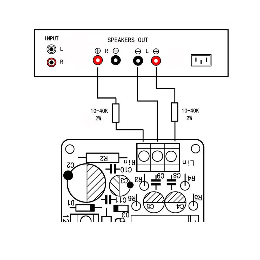 Placa de controlador de medidor VU DC 12V, amplificador de potencia de Audio, módulo de unidad, accesorios de amplificador de Audio profesional, GK99