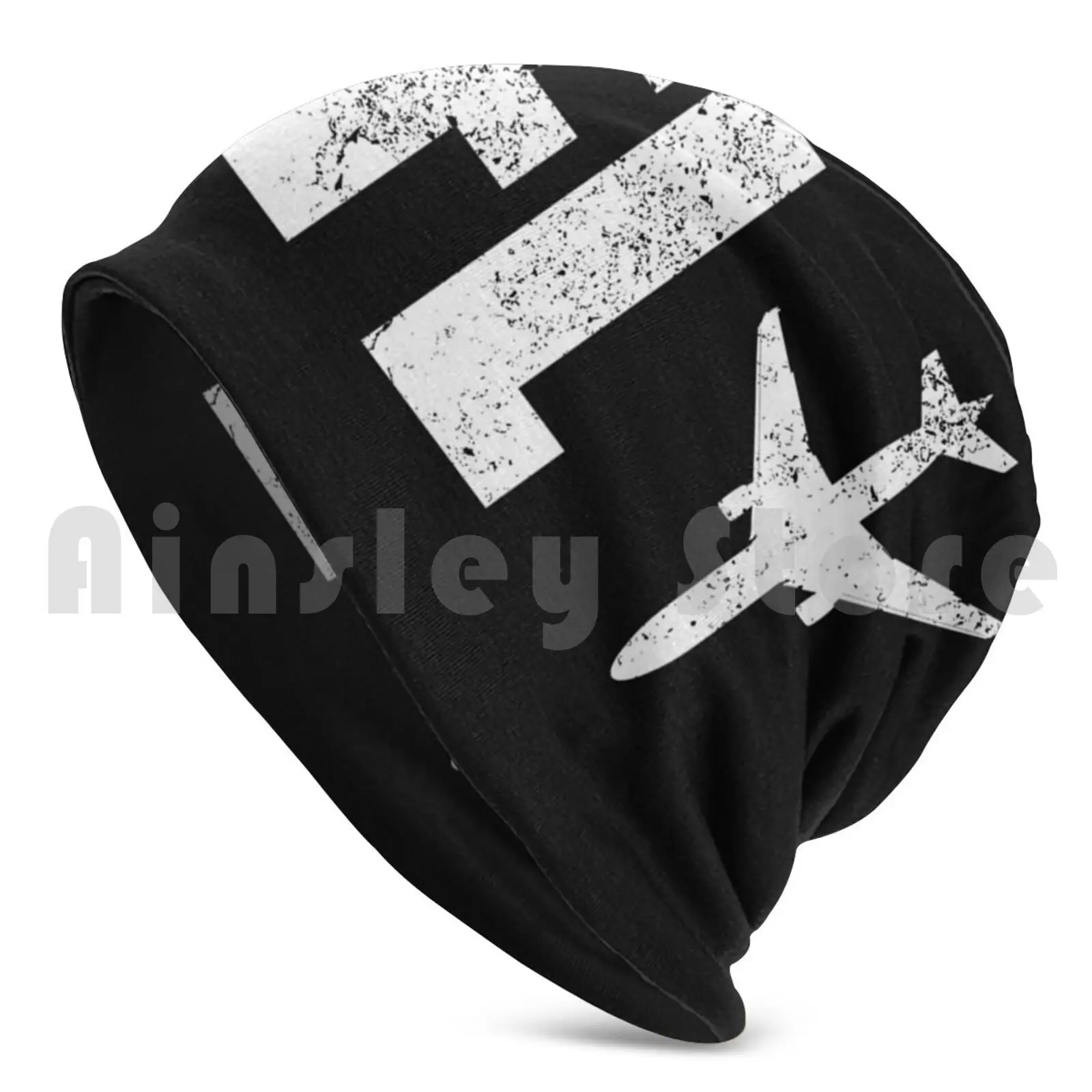 Fly Beanies Pullover Cap Comfortable Fly Pilot Aviation Plane Planes Jet Jet Plane New Pilot Pilot Instructor