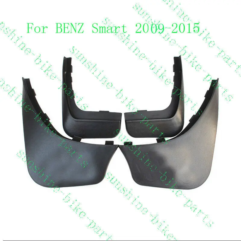 

For BENZ Smart 2009-2015 Car LH&RH Side Fender Mud Flaps Splash Guards 4pcs