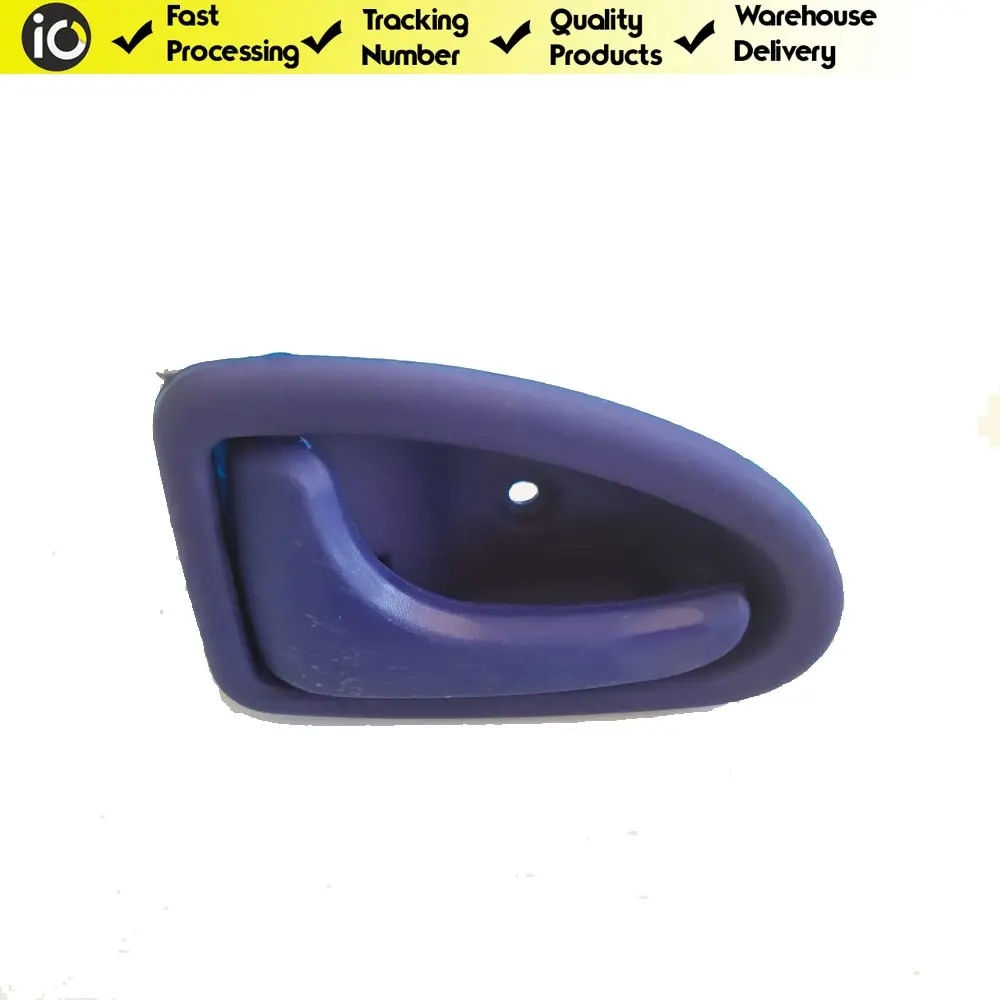 Interior Door Opening Handle Left Side For Renault Kangoo Blue Color Oem Renor 63035 Direct Shipping From Warehouse