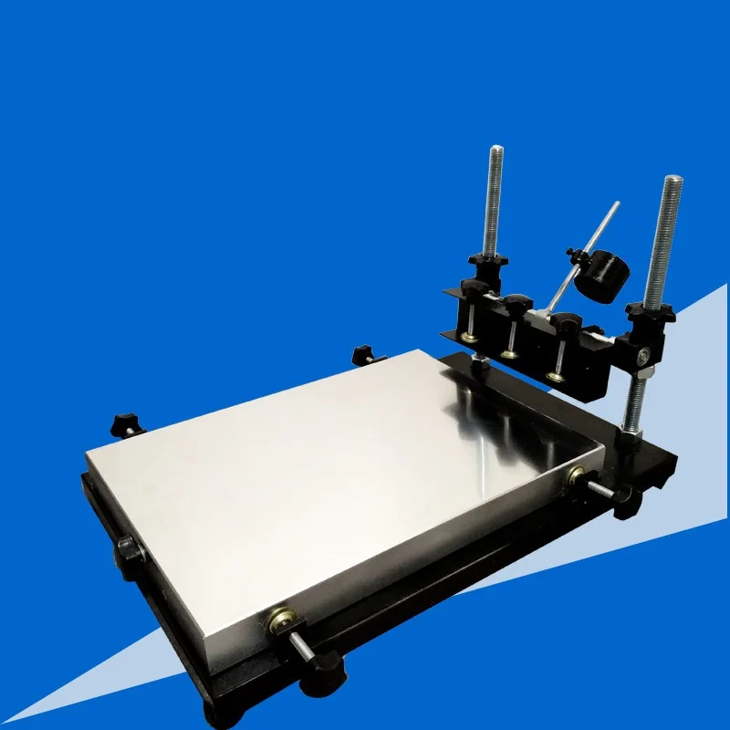 SMT steel mesh PCB screen printing stencil machine High precision Solder Paste Printer manual SMD spare parts