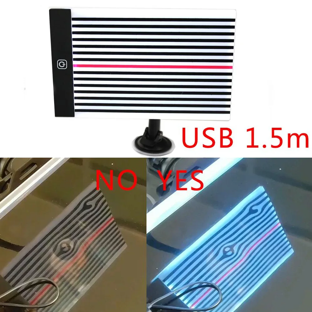 Lampada LED luce alluminio riflettore bordo rimozione ammaccatura senza vernice Kit di riparazione Auto set di strumenti di riparazione automatica rimozione di ammaccature