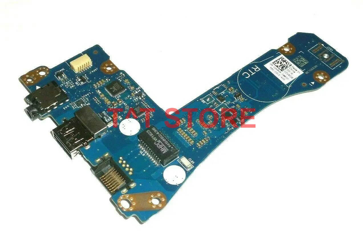 

original For Dell Alienware M17 R2 USB Audio Ethernet board LS-H355P 2VRGK 02VRGK test well free shipping