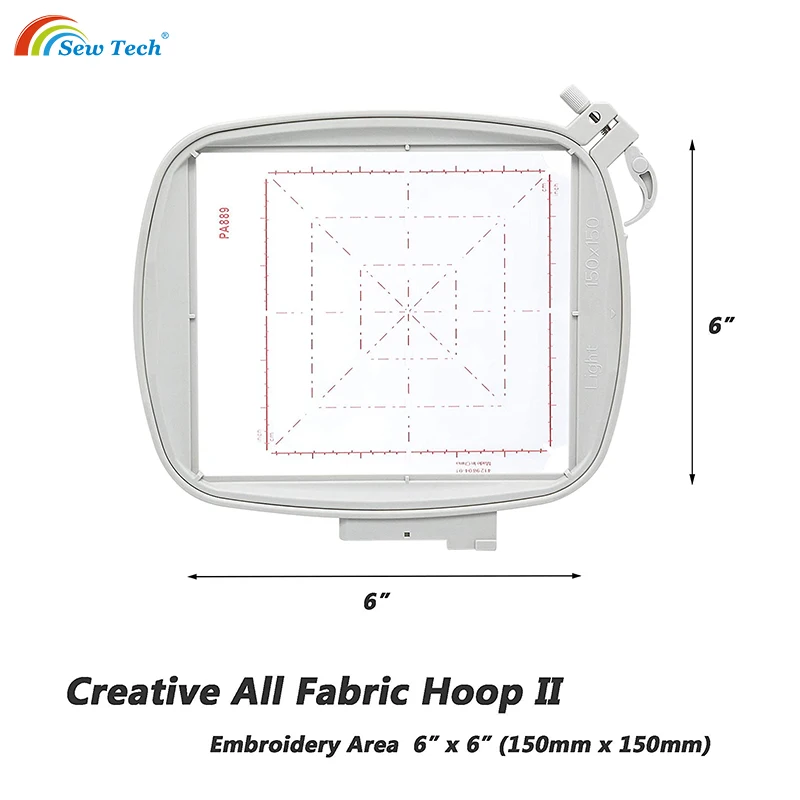 Sew Tech-Embroidery Hoop for Pfaff Embroidery Machine Frames, Creative Vision Performance, PA889