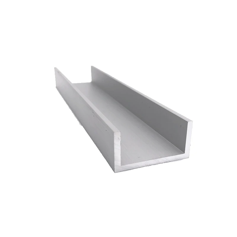 U-shape  Aluminum, Outer width 40mm, length 50cm,aluminum alloy glass covered edge strip