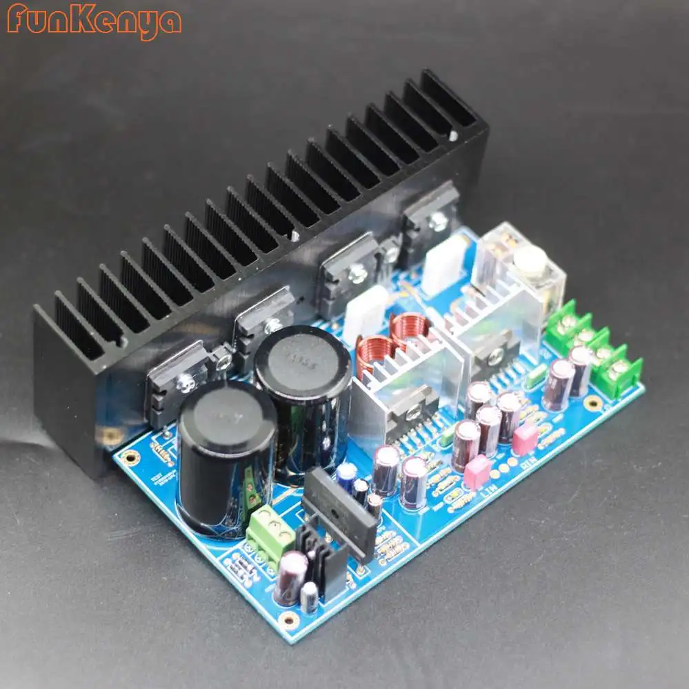 

UPC1342V Dual Channel Power Amplifier Board 150W*2 DIY Audio Hifi Amp Finished Board 2SC5200 2SA1943