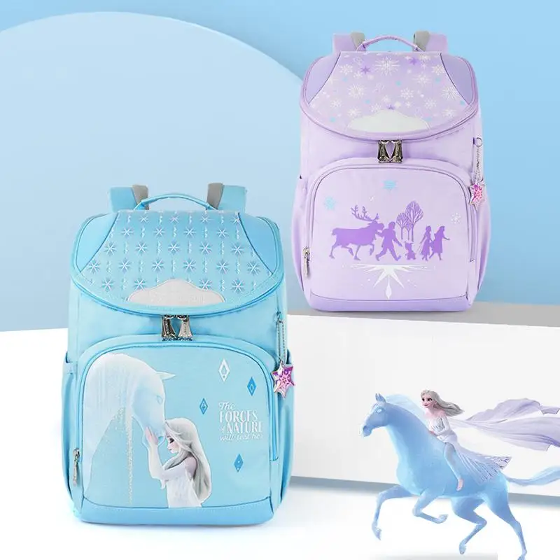 Disney Frozen School bags for teenage girls Elsa Anna Olaf backpack primary student shoulder bags girl gifts Grade 1-5 Mochilars