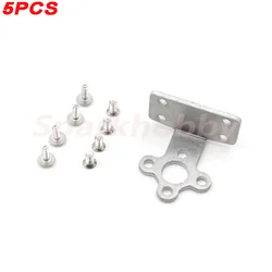 5PCS GWS Aluminum Alloy Brushless Motor Mounting Seat with Mounting Screws Motor Bracket for 2212 2216 RC Fixed-wing Aircraft