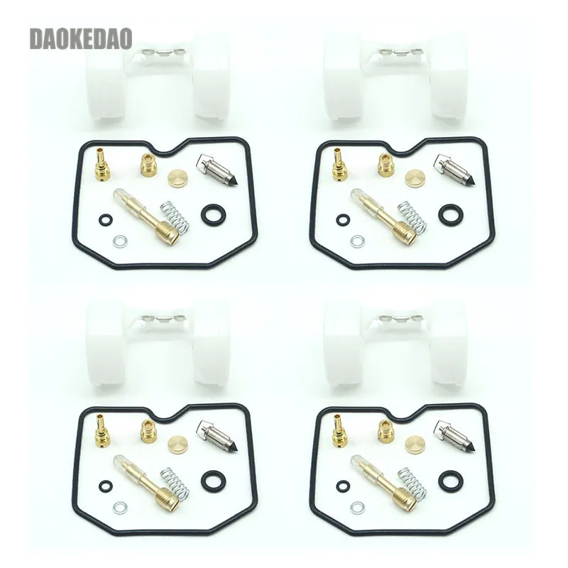 For Suzuki Bandit 650 GSF650 GSF650S GSF 2005 2006 Carburetor Repair Kit Float Main Float Valves Chamber Gaskets Rebuild Parts