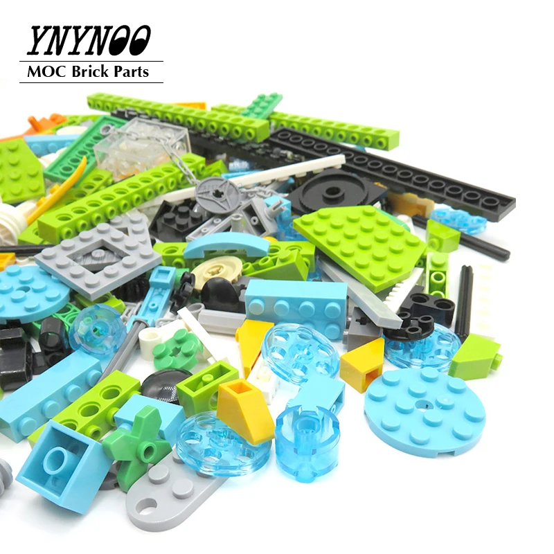 276 pz/set MOC Technci Vigas de engranagens Do Eixo e conectori di Blocos de Construo Tijolos Kit di piselli per 45300 WeDo 2.0