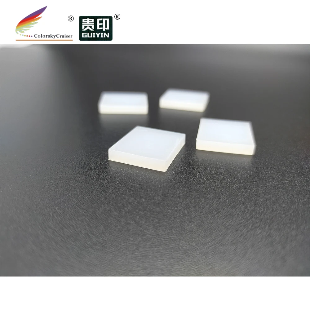 (clip-bk silicon) silicone rubber pad of sealing clip for HP black cartridges with printhead 16*18*3mm 0.93g/pc 100pc/lot