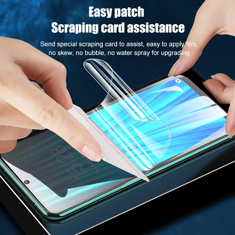 Front Hydrogel Film For Xiaomi Mi 9 T Pro 8 Lite A1 A2 Lite A3 Screen Protector For Mi Pocophone F1 Note10 Pro Max 2 Max3