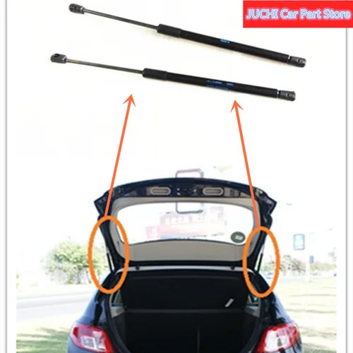 Imagen 1 del producto Varilla de soporte hidráulico para maletero de coche, accesorio para Geely Emgrand Ec7-RV RS Hatchback 2 piezas