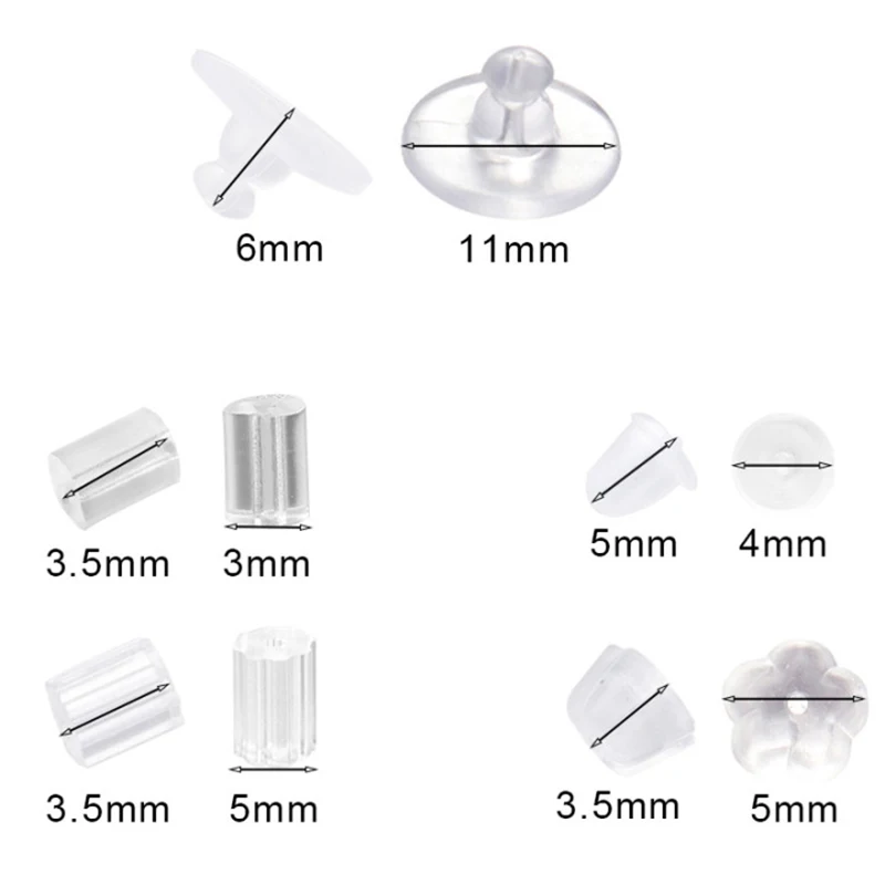 Bouchons D'Oreilles Connecteur Cordon Silicone 2 Pièces - Chaîne Boucle Sécurisée