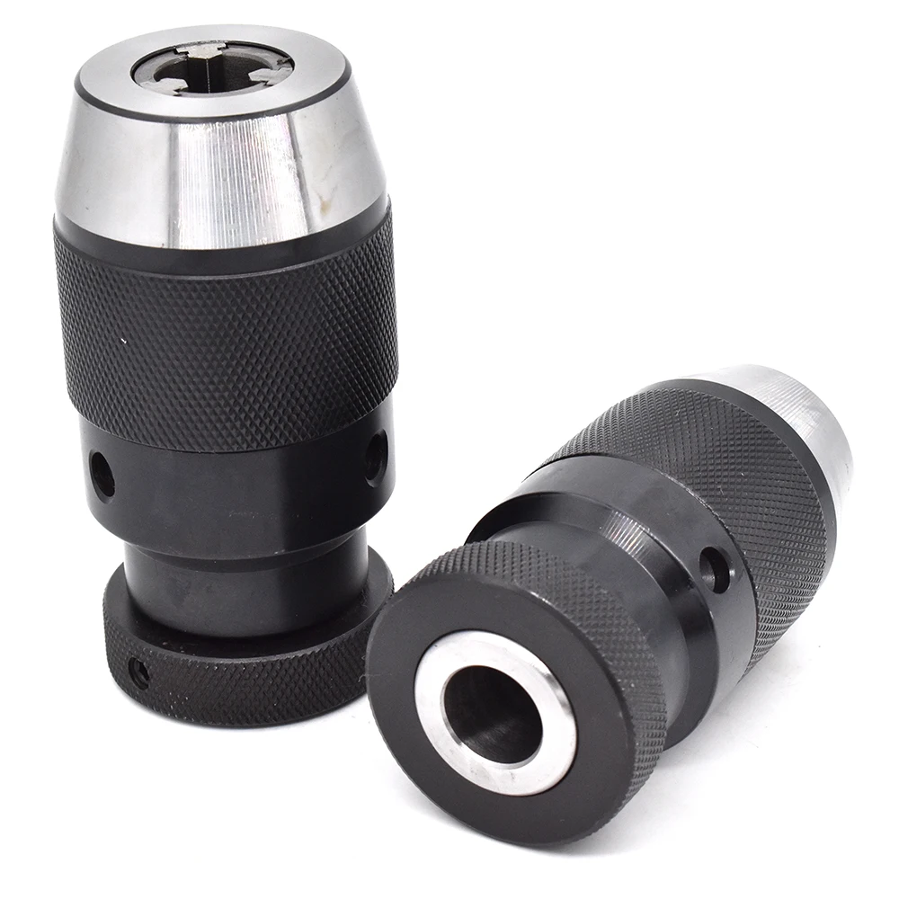 Imagem -03 - Mandril de Perfuração Keyless de Aperto Automático Cartucho B10 B12 B16 116 mm Mandril de Pinça Jt6 B18