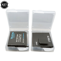 2 Pcs Plastic Protective Storage Battery for GoPro Hero 9 8 7 6 5 4 Session Xiaomi Yi MiJia 4k Eken Camera Accessorie