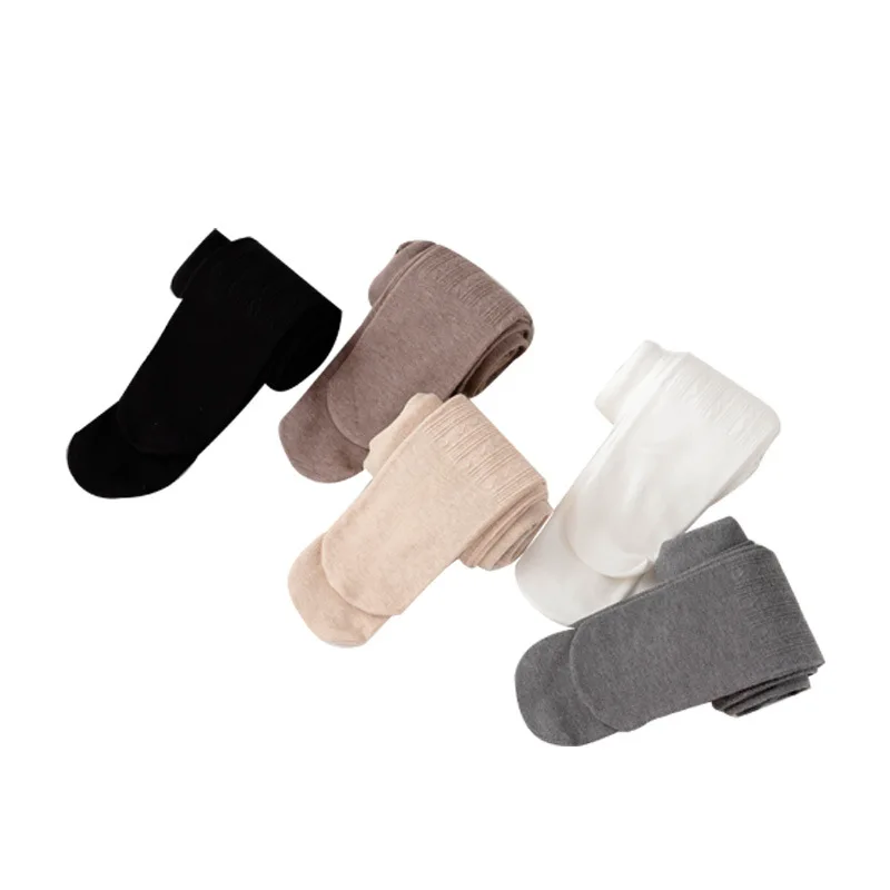 Da 2 a 10 anni 5 colori autunno inverno caldo ragazze collant fodera in pile collant per ragazze Anti-pilling morbido bambino collant per bambini