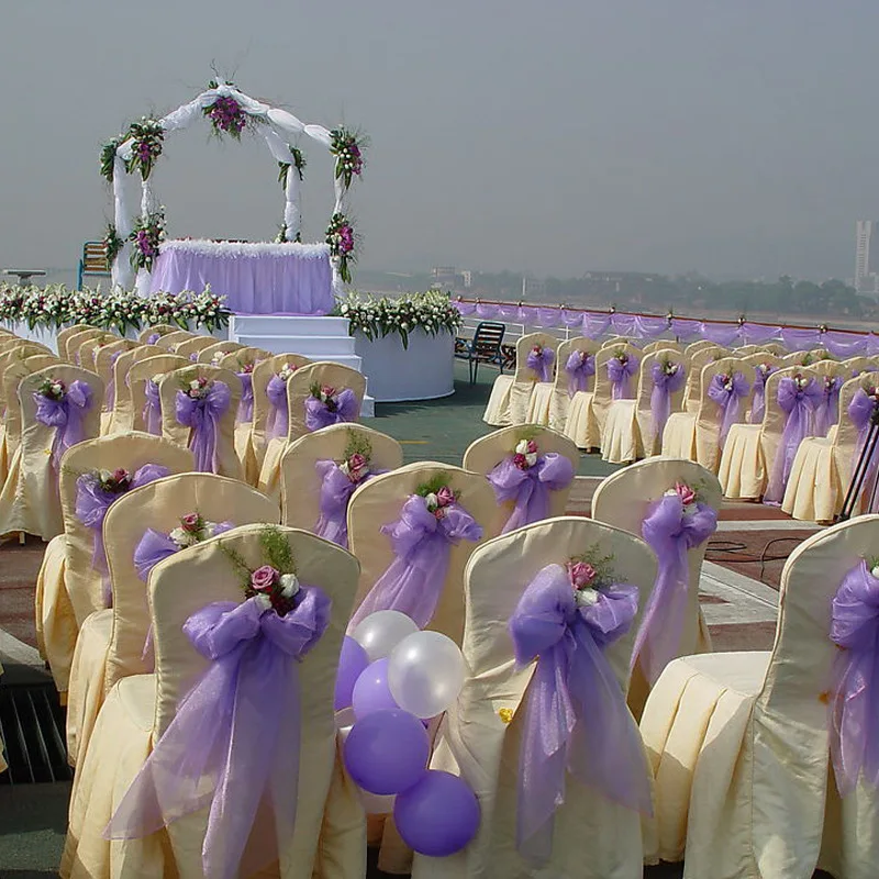 48cm x 10m organza wedding decoration birthday event party supplies tulle convolution 66