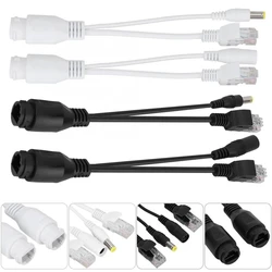 Câble adaptateur POE passif CCTV, alimentation Ethernet, injecteur POE, étanche pour caméra de sécurité IP, 5 paires