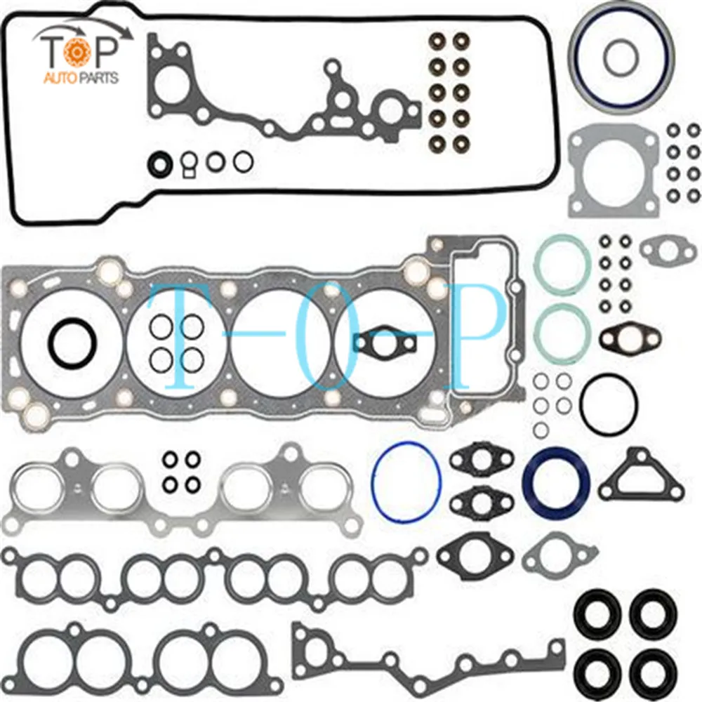 

For Toyota Dyna Hiace Land Cruiser Coaster 4Runner Overhaul Rebuilding Gasket Kit 2.7L 04111-75090 2RZE