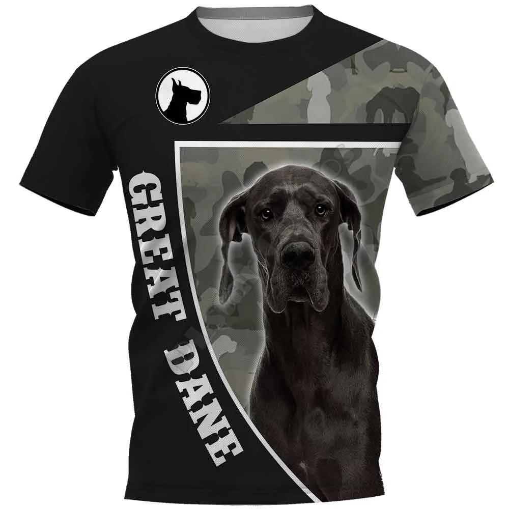 Pitbull Terrier 3D Printed t shirts women for men Summer Casual Tees Short Sleeve T-shirts Funny Animals Short Sleeve 03