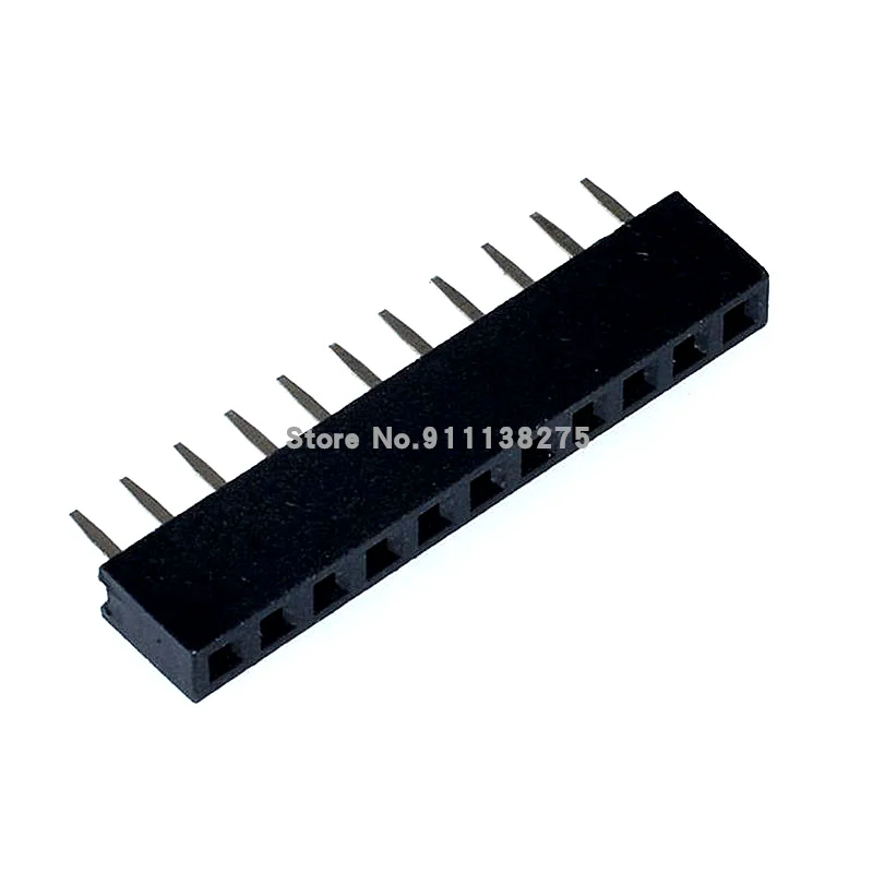 10PCS 1X/2/3/4/5/6/8/10/40 PIN Single Row Straight FEMALE PIN HEADER 2.0MM 2MM PITCH Strip Connector Socket 3p/4p/6p/8p/20p/40p