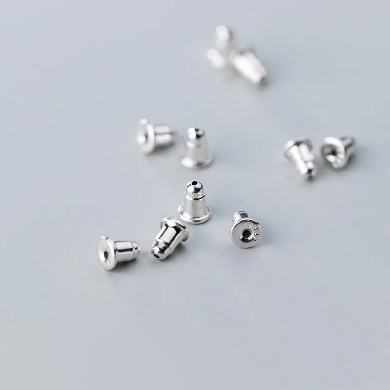 S 925 Sterling Silver Earplugs , Silver Gold Color Accessories